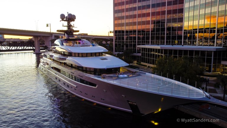 Shad Khan’s Yacht “Kismet” Photos