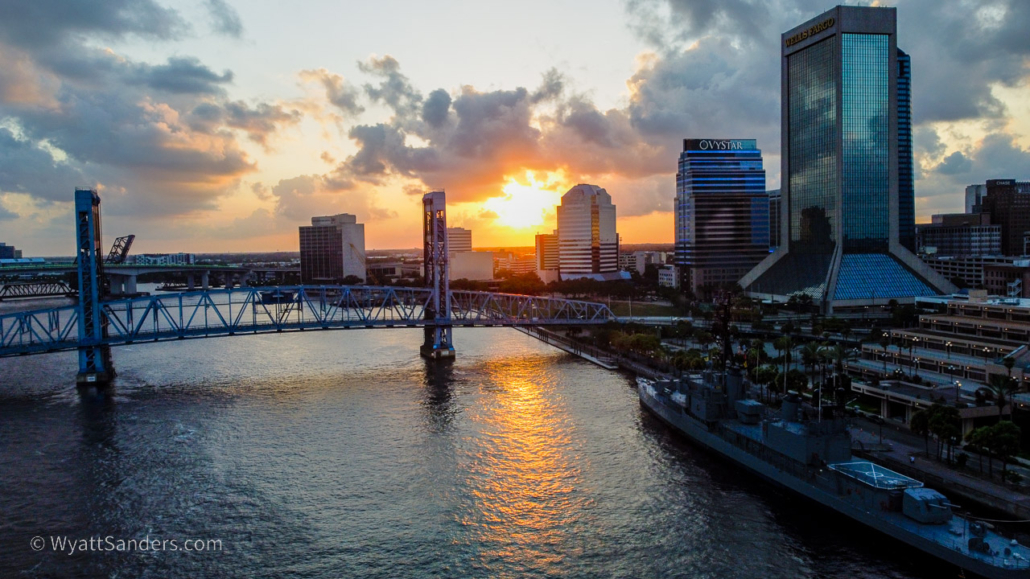 USS Orleck Sunset