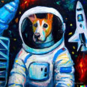 Laika Astronaut Dog